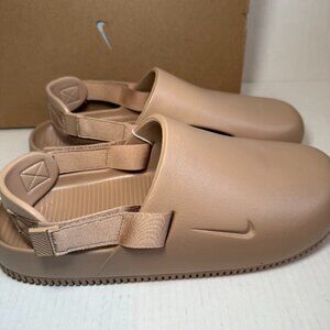 Nike Calm Mule Slip-On Clogs with Strap